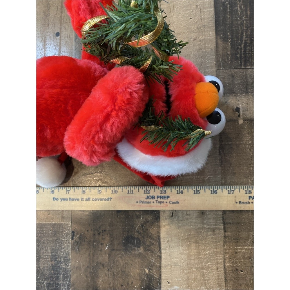 Vintage 1998 Telco Elmo Animated Christmas Figure Plush Sesame Street Jim Henson - Picture 13 of 17